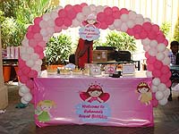 Rectangle welcome table cover